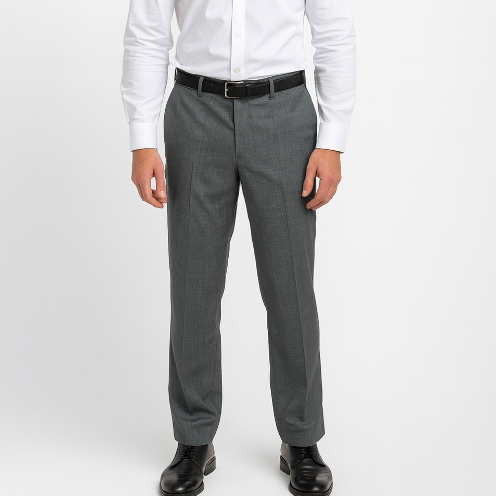 Men’s Calvin Klein Gray Trouser Chino Dress Pants Size 30X31